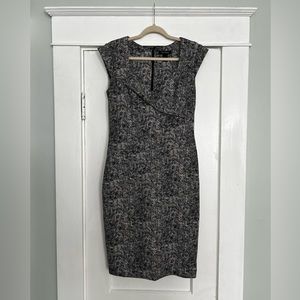 White House Black Market Cap Sleeve Dress Size 10